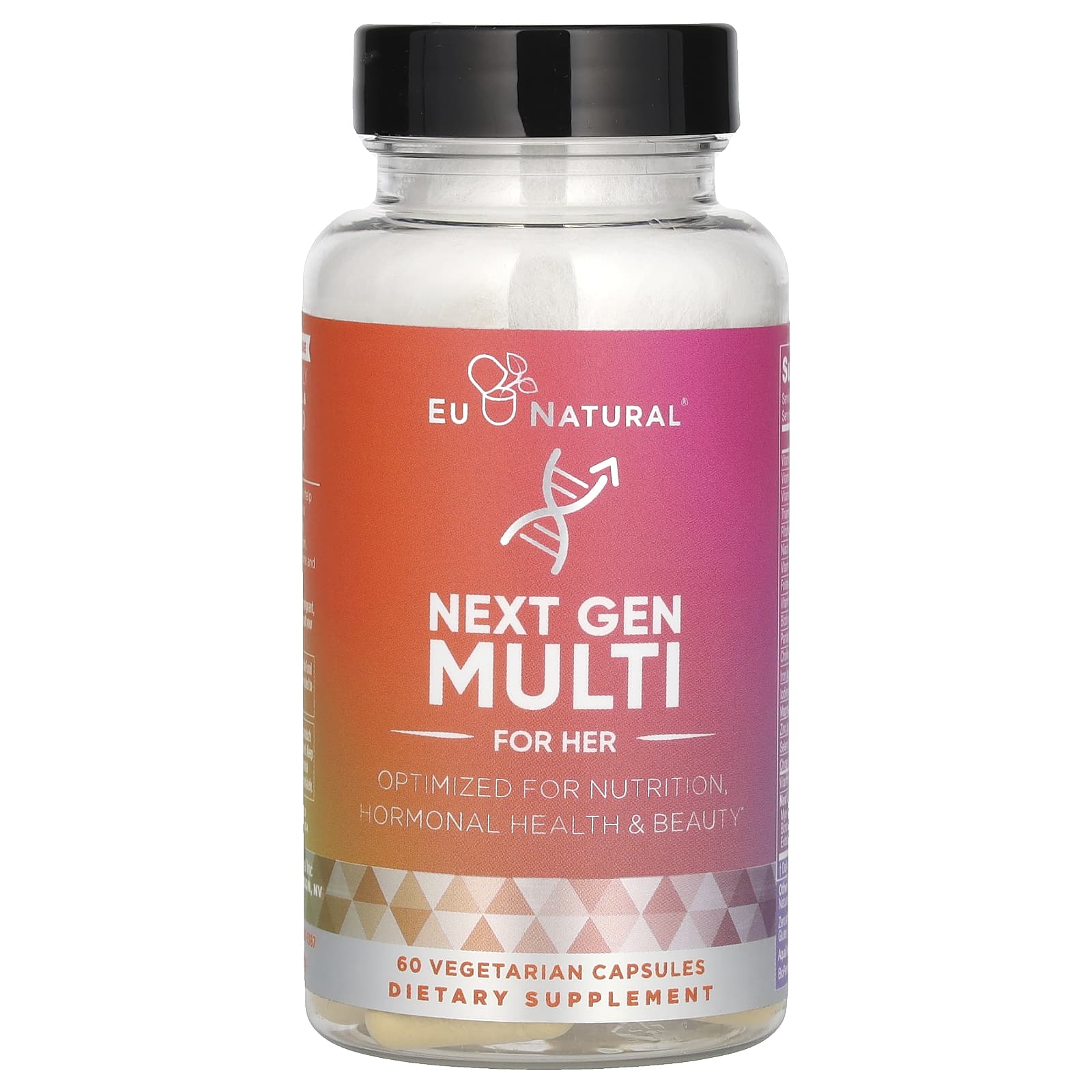 EU Natural, Next Gen For Her, 60 Vegetarian Capsules UPC 855244008462 | HiLife Vitamins